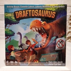 Anama Draftosaurus Board Game - Multicolor